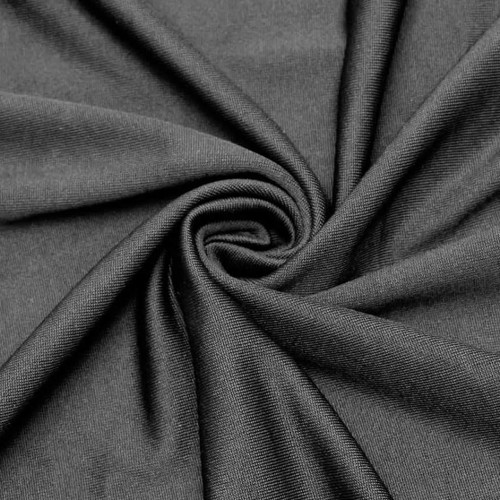 Stretch Spandex 5 ft Round Table Cover Black