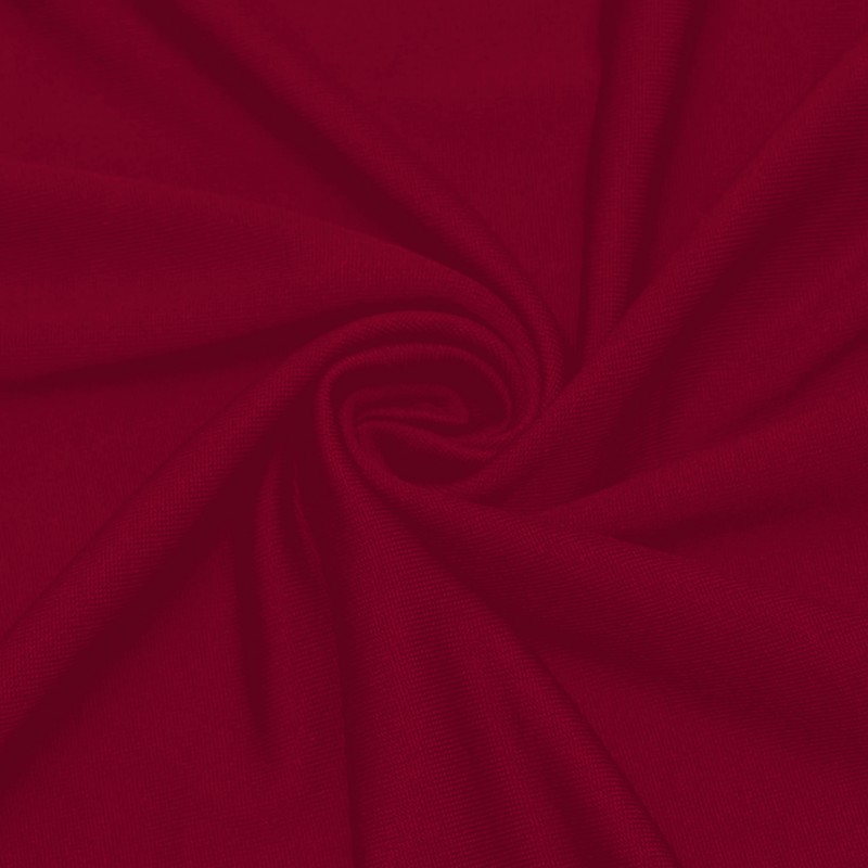 Stretch Spandex 5 ft Round Table Cover Burgundy 