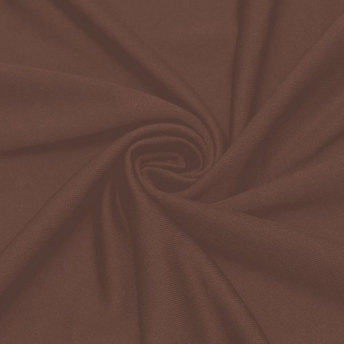 Stretch Spandex 5 ft Round Table Cover Chocolate