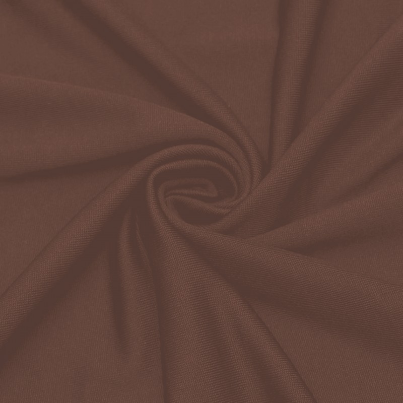 Stretch Spandex 5 ft Round Table Cover Chocolate 