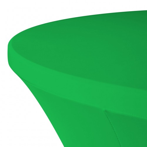 Stretch Spandex 6 ft Round Table Cover Emerald 