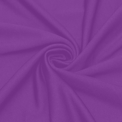 Stretch Spandex 5 ft Round Table Cover Purple