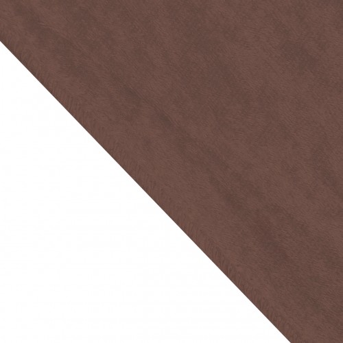 90 x 132 Inch Rectangular Royal Velvet Tablecloth Chocolate