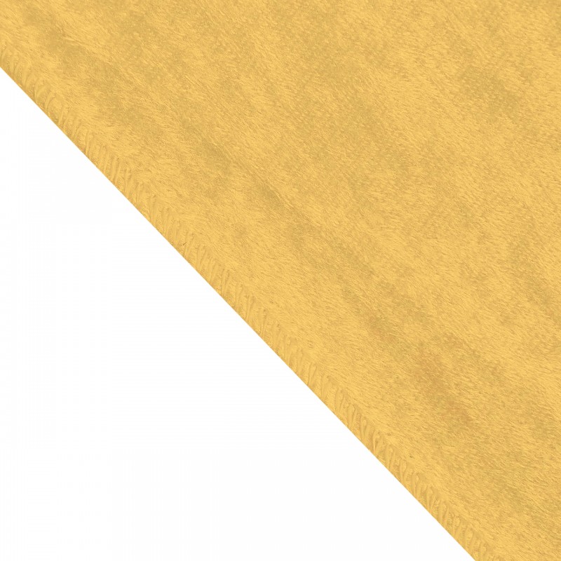 90 x 132 Inch Rectangular Royal Velvet Tablecloth Gold 