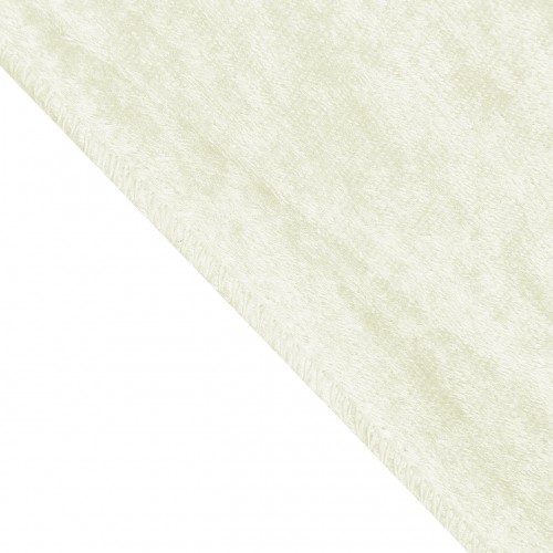 90 x 132 Inch Rectangular Royal Velvet Tablecloth Ivory