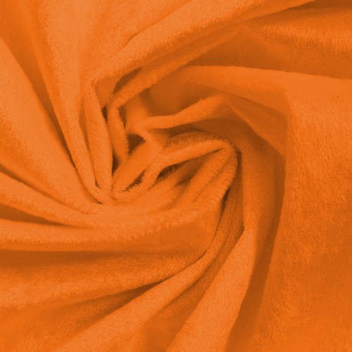 90 x 132 Inch Rectangular Royal Velvet Tablecloth Orange