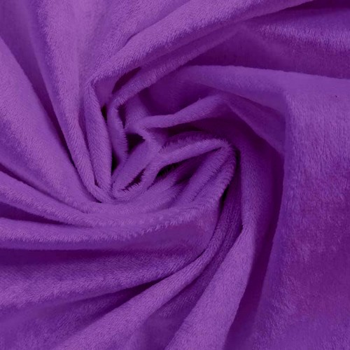 90 x 132 Inch Rectangular Royal Velvet Tablecloth Purple