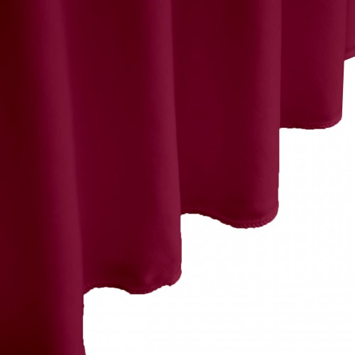 Open Back Table Skirts Burgundy