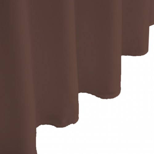 Open Back Table Skirts Chocolate 