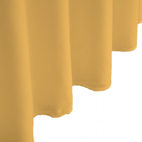 Open Back Table Skirts Gold