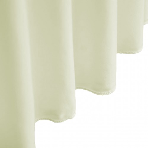 Open Back Table Skirts Ivory