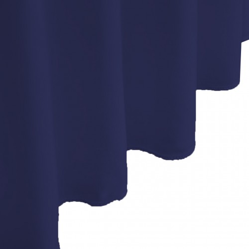 Open Back Table Skirts  Navy Blue