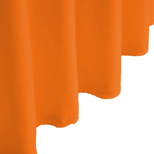 Open Back Table Skirts Orange 