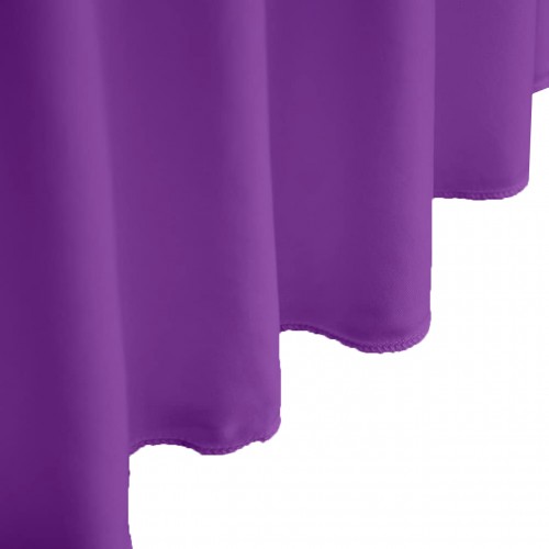 Open Back Table Skirts Purple