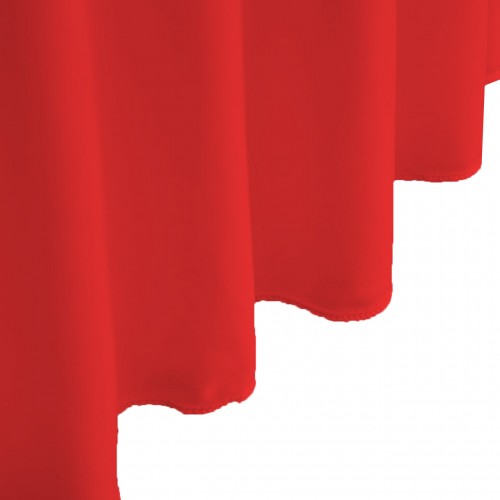 Open Back Table Skirts Red