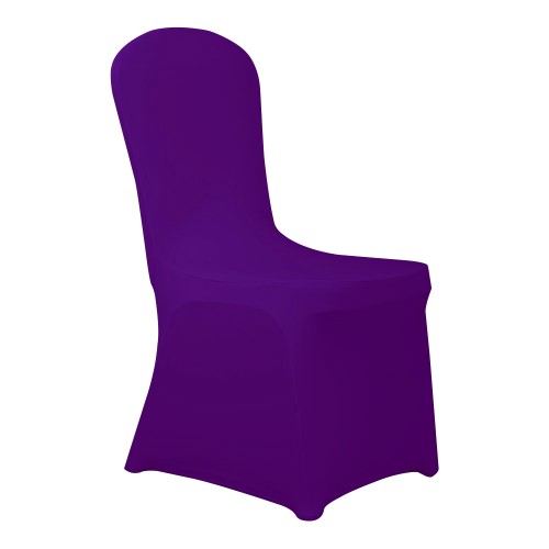 Spandex Chair Cover Purple