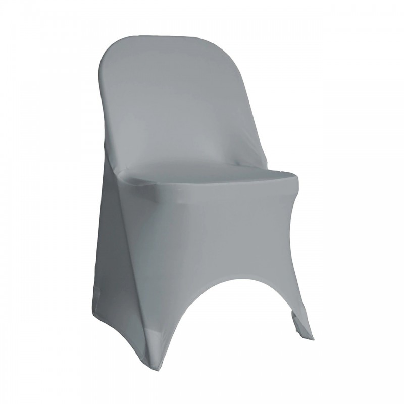 Spandex Folding Chair Cover Gray 