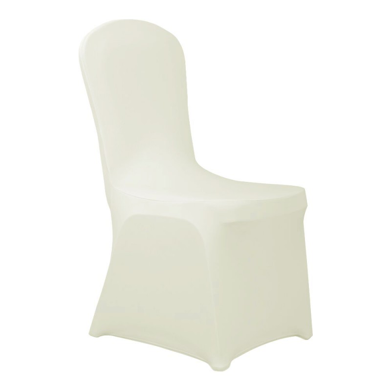 Spandex Chair Cover Gold Ivory