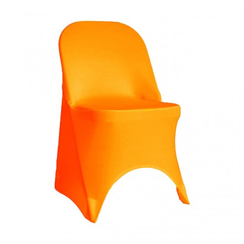 Spandex Folding Chair Cover Orange