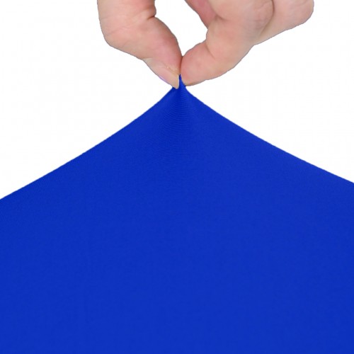 32 Inch Highboy Cocktail Round Stretch Spandex Table Cover Royal Blue 