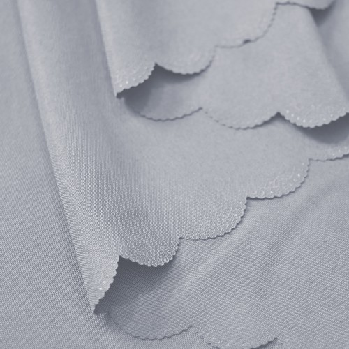 Rectangle  Jacquard Tablecloth Plain patterns TableCloth Dark Gray