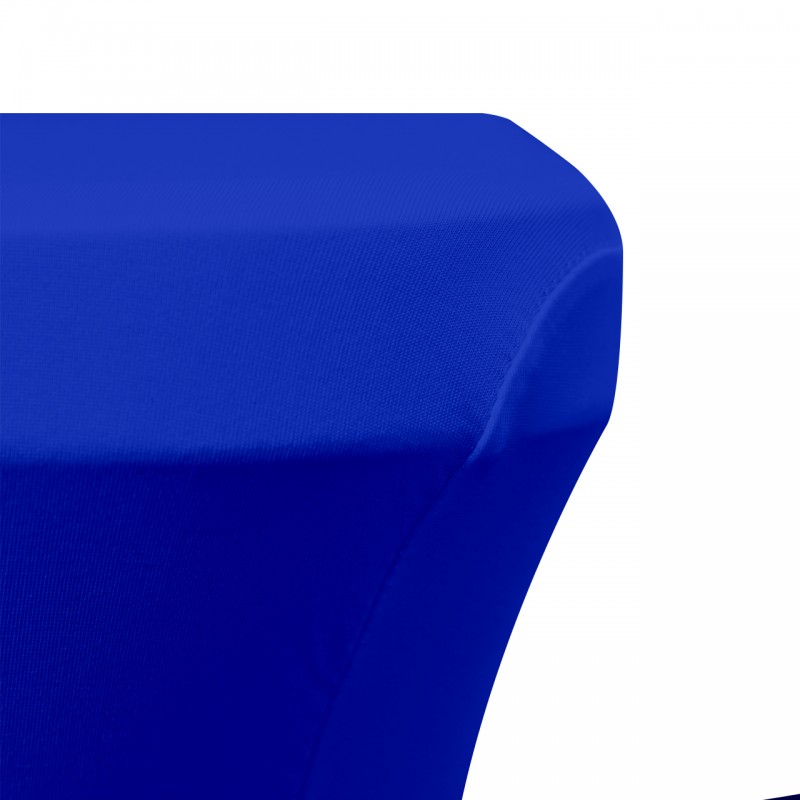 Stretch Spandex 6 ft  Rectangular Table Cover Royal Blue 