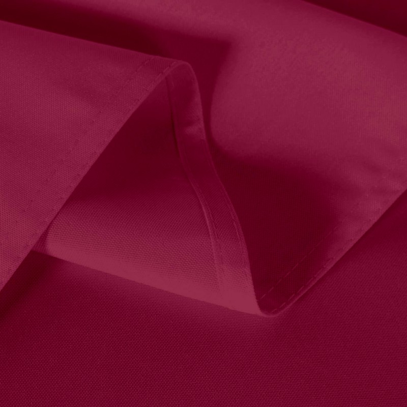 90 x 132 Inch Rectangular Polyester Tablecloth Burgundy 