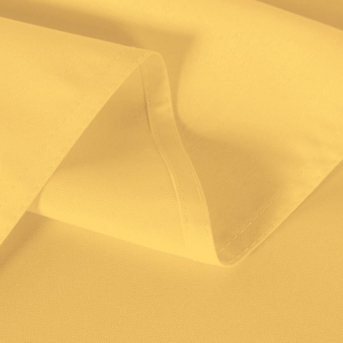 60 x 102 Inch Rectangular Polyester Tablecloth Gold 