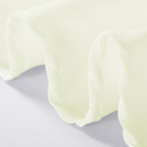 60 x 102 Inch Rectangular Polyester Tablecloth Ivory