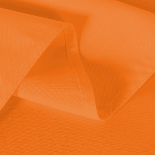 90 x 132 Inch Rectangular Polyester Tablecloth Orange 