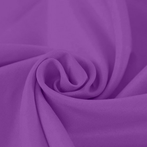 90 x 132 Inch Rectangular Polyester Tablecloth Purple 