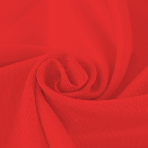 90 x 132 Inch Rectangular Polyester Tablecloth Red 