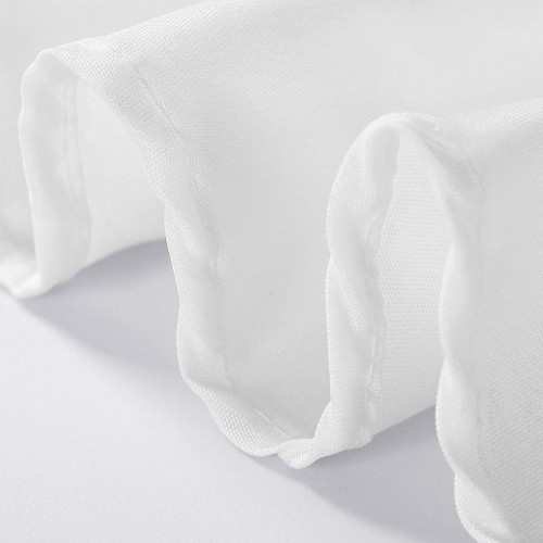 60 x 102 Inch Rectangular Polyester Tablecloth White 