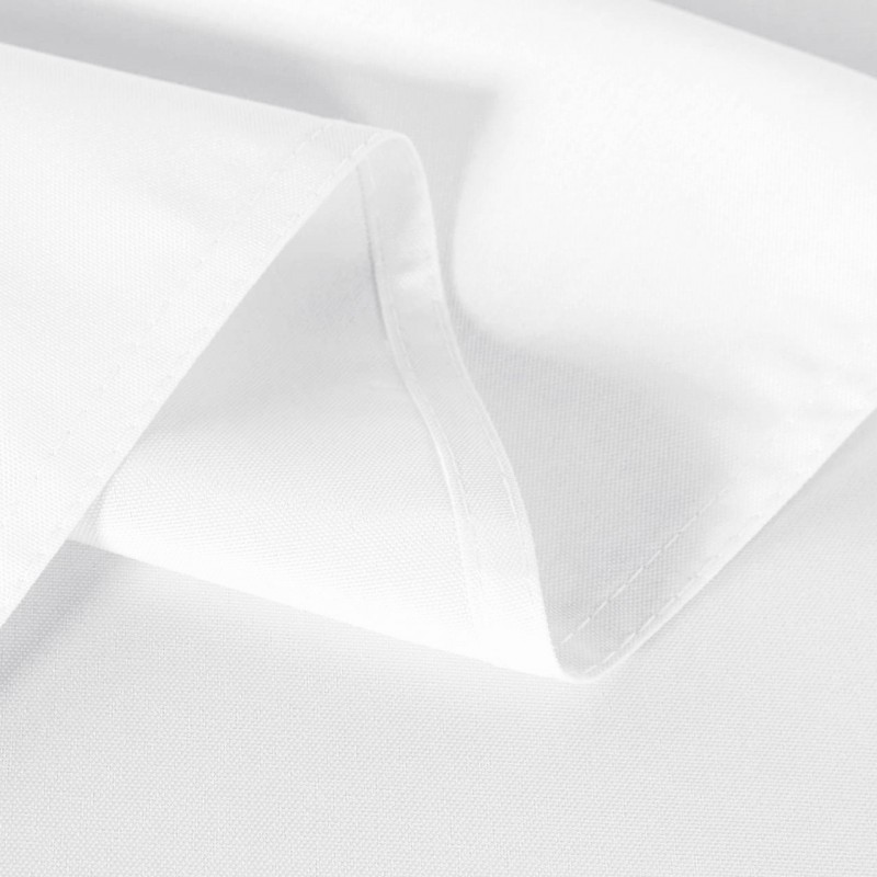 60 x 102 Inch Rectangular Polyester Tablecloth White 