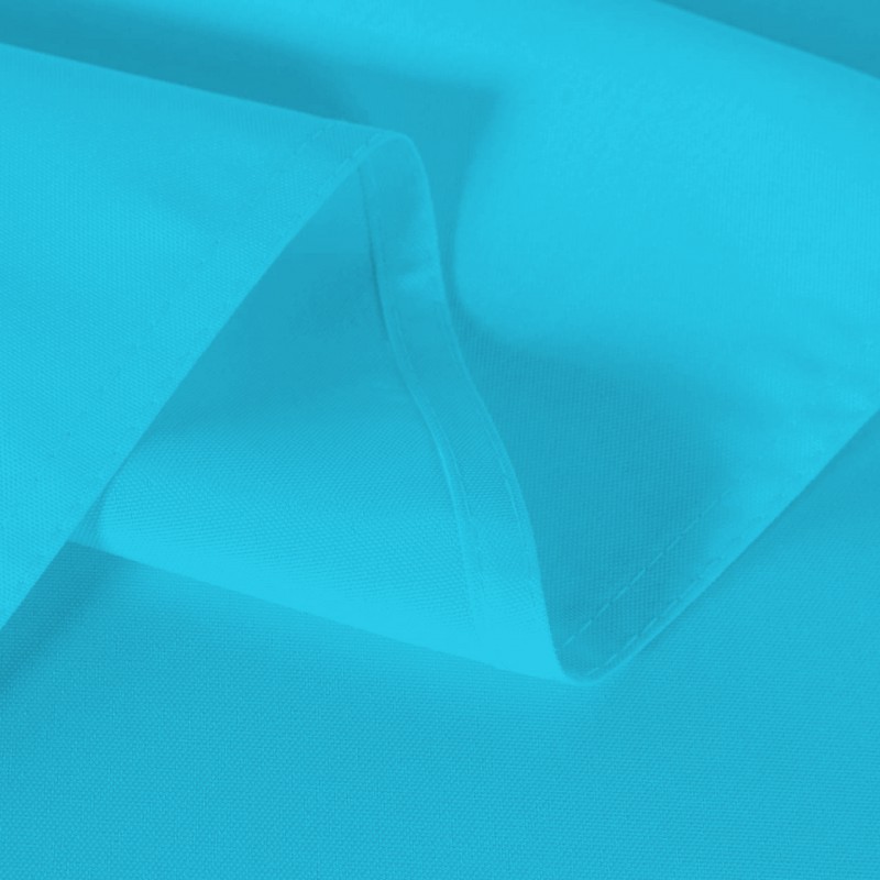 60 x 60 Inch Square Polyester Tablecloth Turquoise 