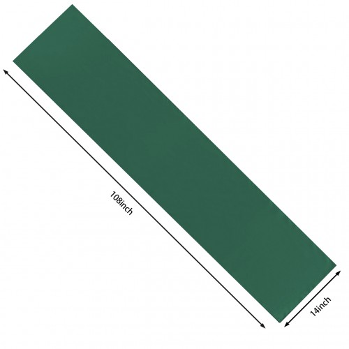 14 x 108 Inch Satin Table Runner Emerald 