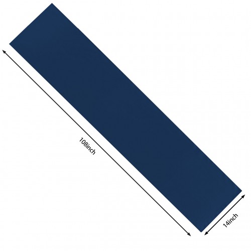 14 x 108 Inch Satin Table Runner Royal Blue 