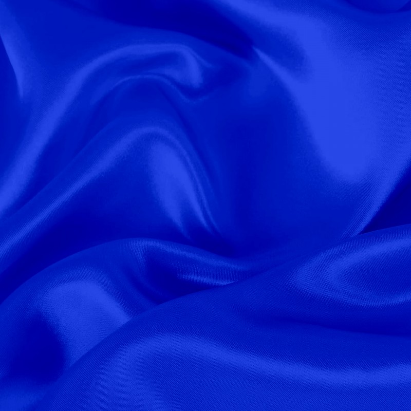 120 Inch Round Satin Tablecloth Royal Blue 