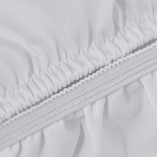 30 Inch Stretch Spandex Table Topper/Cap White