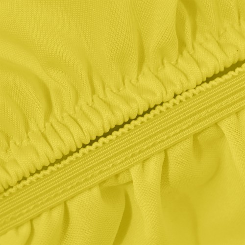 30 Inch Stretch Spandex Table Topper/Cap Yellow