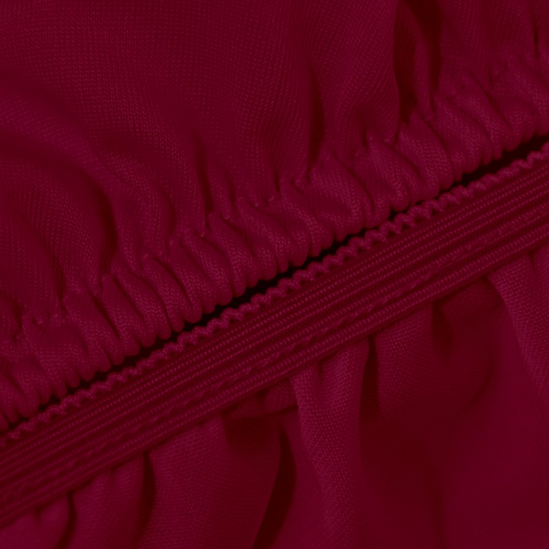 30 Inch Stretch Spandex Table Topper/Cap Burgundy 