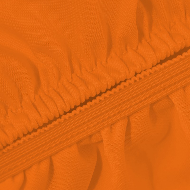 30 Inch Stretch Spandex Table Topper/Cap Orange 