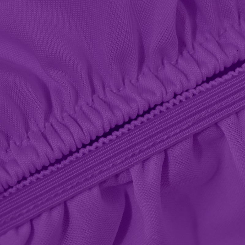 30 Inch Stretch Spandex Table Topper/Cap Purple 